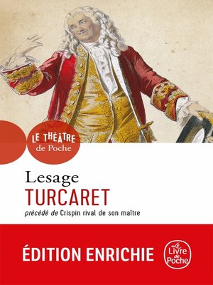 cover image of Turcaret précédé de Crispin rival de son maître